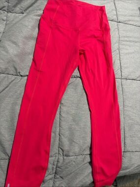 NoBull high rise pink leggings size S w/ pockets
